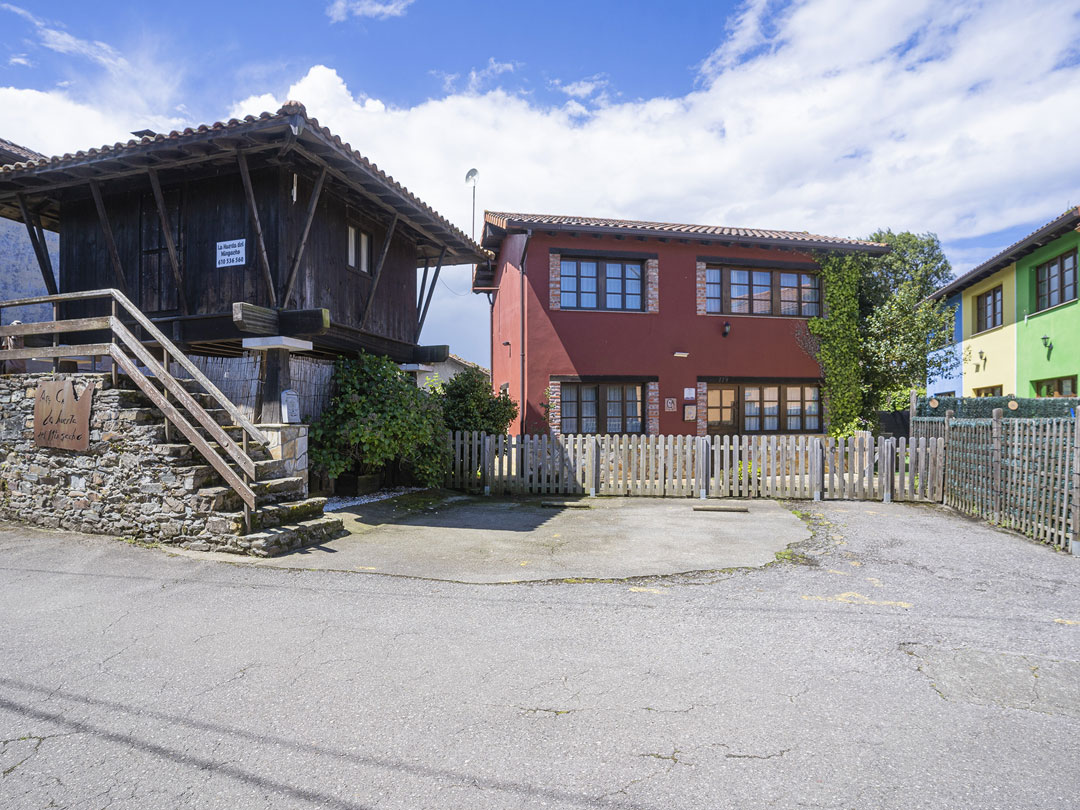 La huerta del mingacho casa rural asturias apartamentos El complejo fachada
