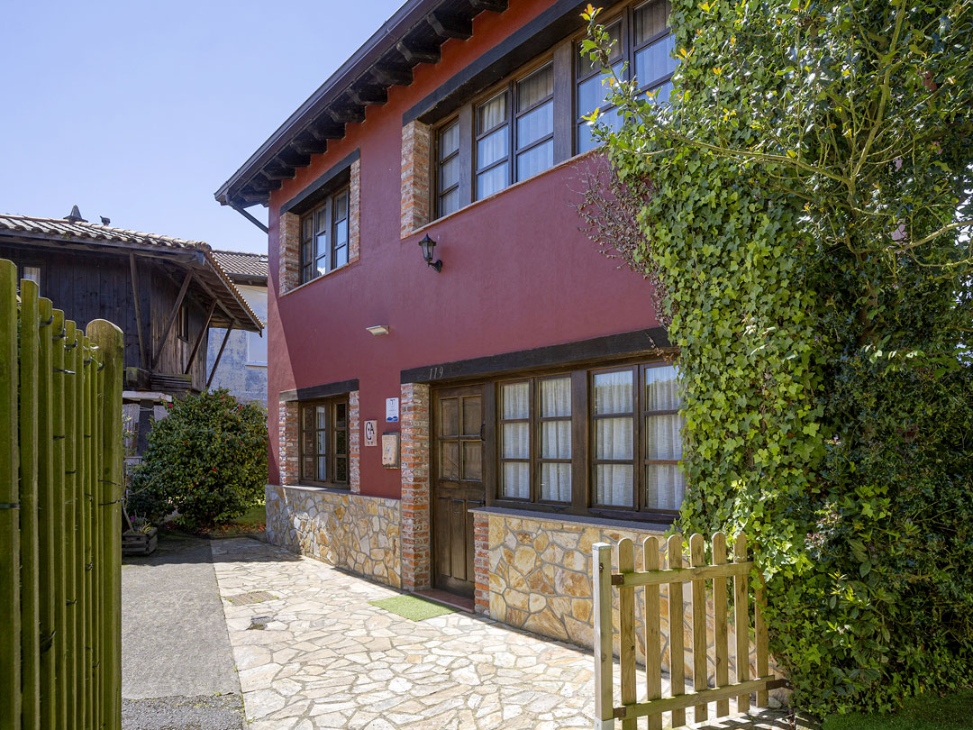 La huerta del mingacho casa rural asturias apartamentos huerta roja fachada